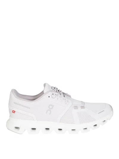 On Running Cloud 6 Sneakers In White