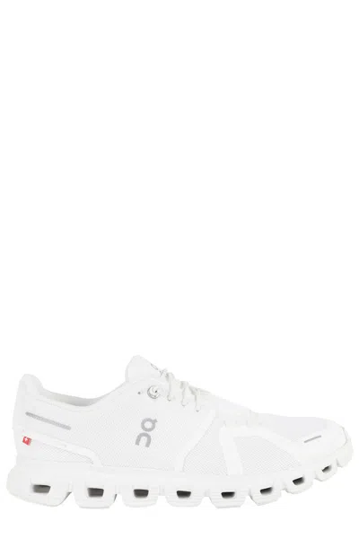 On Running Cloud 6 Sneakers With Innovative Foam Midsole In White