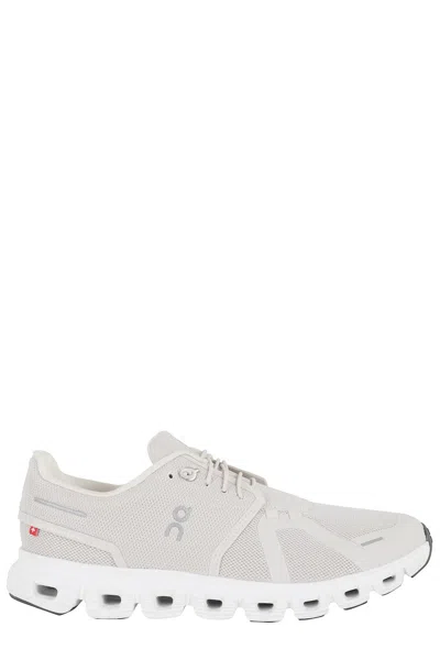 On Running Cloud 6 Sneakers With Lightweight Fabric Upper And Cloudtech Sole In Neutral