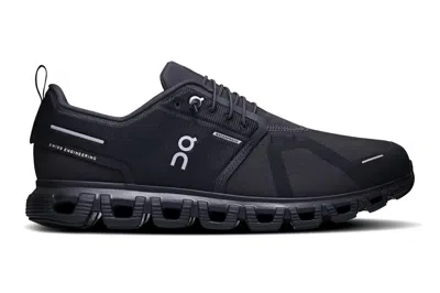 Pre-owned On Running Cloud 6 Waterproof All Black In Black/black