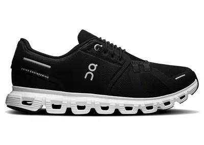 Pre-owned On Running Cloud 6 (women's) Sneakers In Black/white