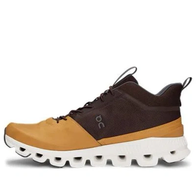 On Running Cloud Hi 'caramel Black' In Neutral