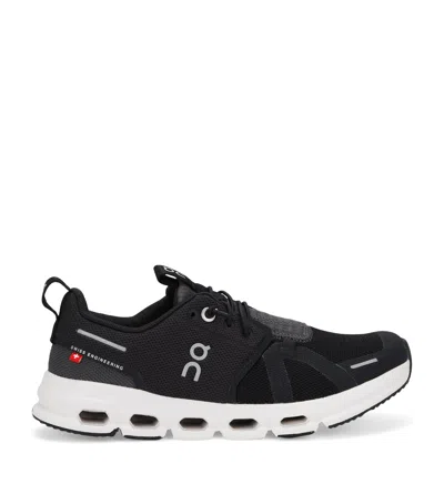 On Running Kids' Cloud Sky Trainers In Black