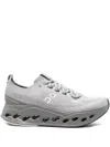 On Running Cloud Surfermax Knitted Sneakers In Gray