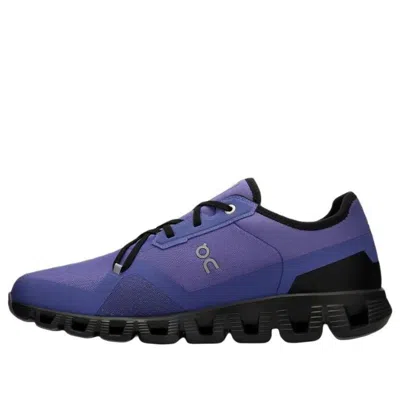 On Running Cloud X 3 Ad 'blueberry Black'