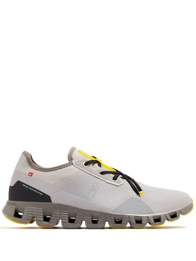 On Running Cloud X 3 Ad Sneakers In Grey