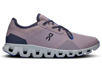 Pre-owned On Running Cloud X 3 Ad (women's) Sneakers In Her/glacier