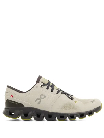 On Running Cloud X 3 Sneakers In Neutrals