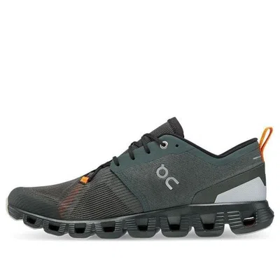 On Running Cloud X 3 Shift 'dark Green Orange'