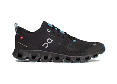 Pre-owned On Running Cloud X 3 Shift Niagara (women's) Sneakers In Black/niagara Blue