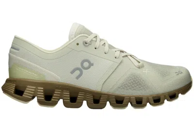 Pre-owned On Running Cloud X 3 (women's) Sneakers In Aloe/hunter