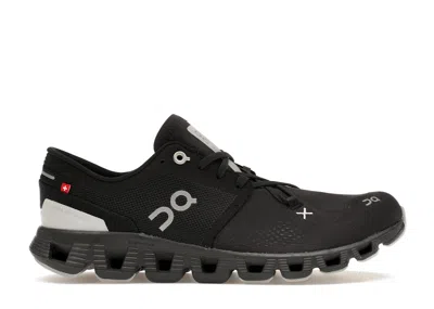 Pre-owned On Running Cloud X 3 (women's) Sneakers In Black