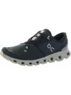 ON RUNNING CLOUD X 3 WOMENS WOVEN CUSHIONED FOOTBED RUNNING & TRAINING SHOES