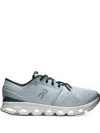 On Running Cloud X 4 "glacier/stone" Sneakers In Gray