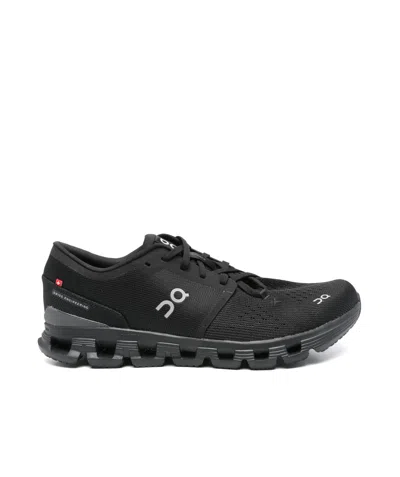 ON ON RUNNING CLOUD X 4 LACE-UP SNEAKERS