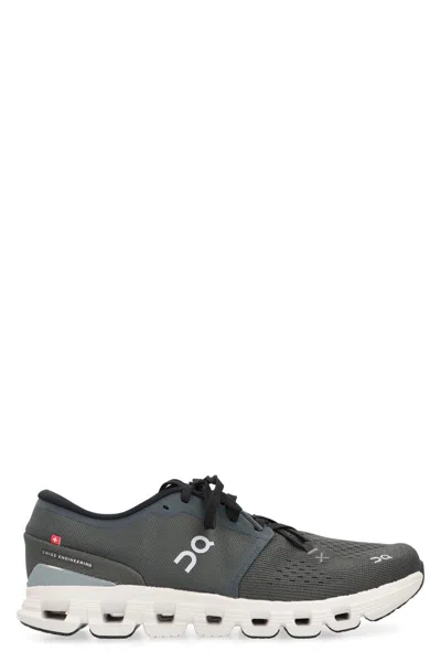 On Running Cloud X 4 Low-top Sneakers In Gray