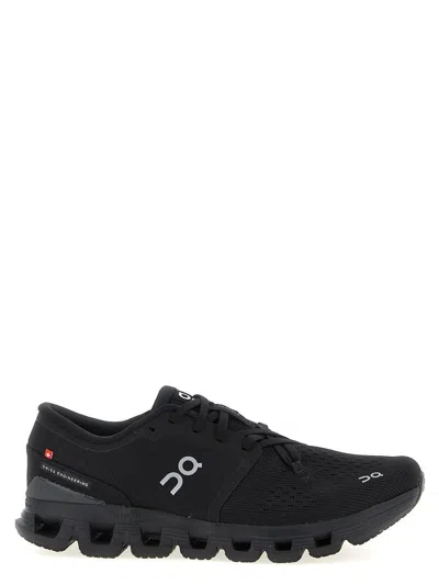 On Running 'cloud X 4' Sneakers In Black