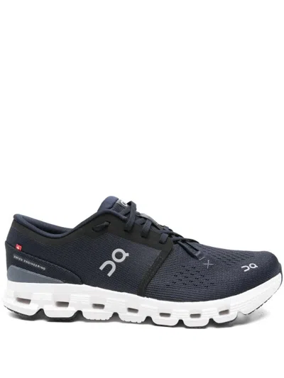 On Running "cloud X 4" Sneakers Shoes In Blue