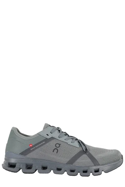 On Running Cloud X 4 Sneakers With Ultralight Sole In Green