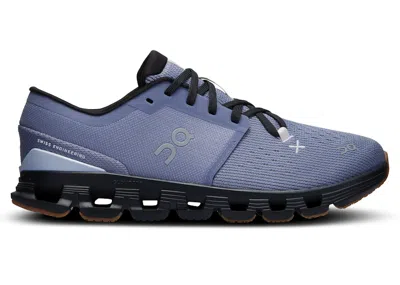 Pre-owned On Running Cloud X 4 (women's) Sneakers In Feather/black