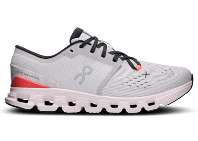 Pre-owned On Running Cloud X 4 (women's) Sneakers In Silver/flame