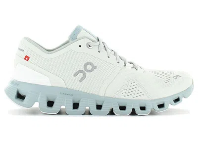 Pre-owned On Running Cloud X (women's) Sneakers In Aloe/surf