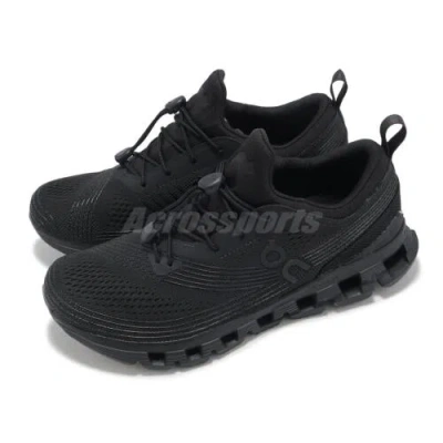 Pre-owned On Running Cloud X Z5 Limited Edition All Black Women Running Shoes 3we30280485