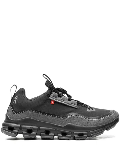On Running Clouldaway Trainers In Black Fabric