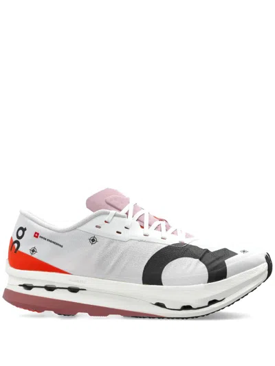 On Running Cloudboom Echo 3 Sneakers In 0256 White Flame