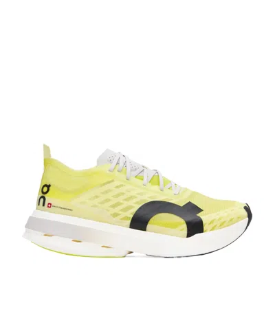 On Running Cloudboom Strike Sneakers In Yellow