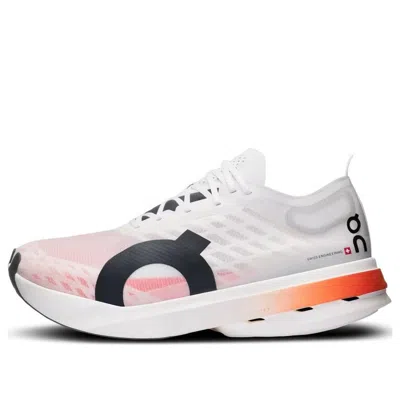 On Running Cloudboom Strike 'white Black Orange'