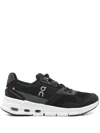 On Running Fabric Sneakers In Black