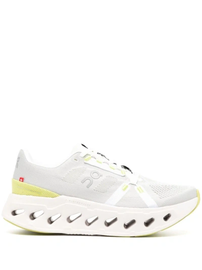 On Running Cloudeclipse Mesh Sneakers In White