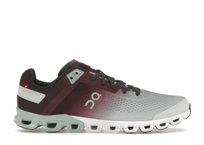 Pre-owned On Running Cloudflow 3.0 Grey (women's) Sneakers In Mulberry/mineral