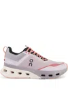 On Cloudnova X Sneakers With Mesh Upper In Pink