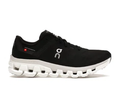 Pre-owned On Running Cloudflow 4 (women's) Sneakers In Black/white