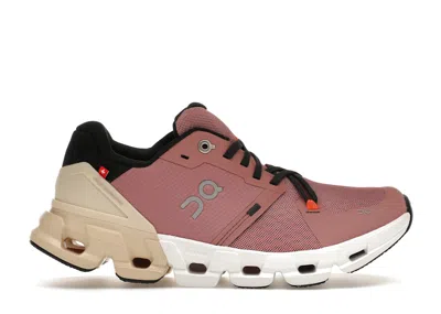 Pre-owned On Running Cloudflyer 4 (women's) Sneakers In Dustrose/sand In Multi