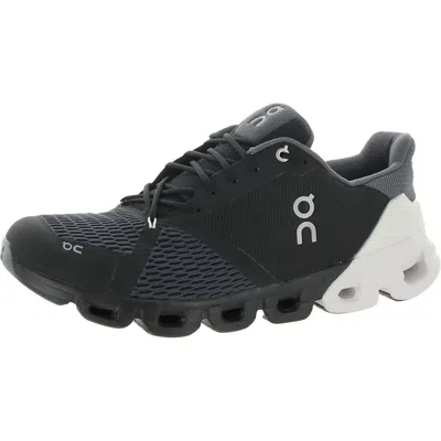 On Running Cloudflyer Womens Running Sport Sneakers In Black