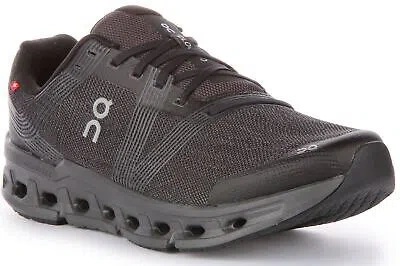 Pre-owned On Running Cloudgo Women Sneakers Black Grey Size Us 5 - 11