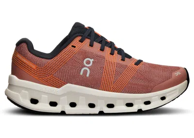 Pre-owned On Running Cloudgo (women's) Sneakers In Mahogany/ivory