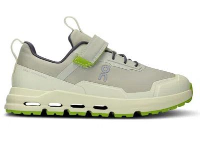Pre-owned On Running Cloudhero Waterproof Sneakers In Chalk/seedling In Multi