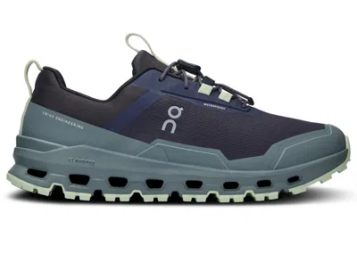 Pre-owned On Running Cloudhero Waterproof Sneakers In Ir/sea In Multi