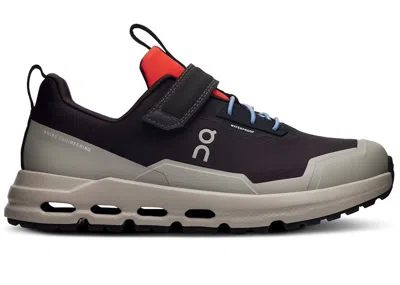 Pre-owned On Running Cloudhero Waterproof Sneakers In Magnet/fog