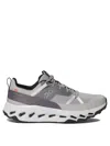 On Running Mesh Upper Rubber Sole Sneakers In Gray