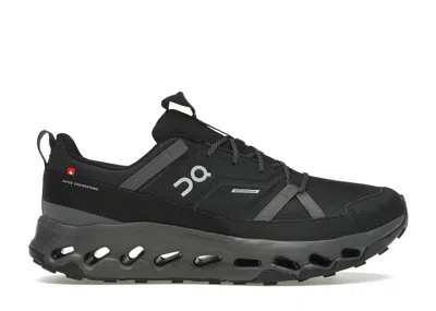 Pre-owned On Running Cloudhoriz Waterproof (women's) Sneakers In Black/eclipse