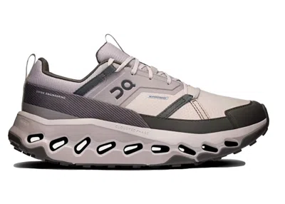 Pre-owned On Running Cloudhoriz Waterproof (women's) Sneakers In Desert/thorn