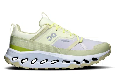 Pre-owned On Running Cloudhoriz Waterproof (women's) Sneakers In Glacier/caper