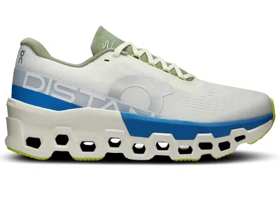 Pre-owned On Running Cloudmster 2 Distance (women's) Sneakers In White/lapis