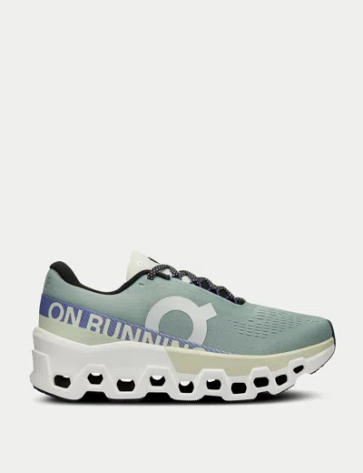 On Running Cloudmonster 2 Lace-up Sneakers In Grey