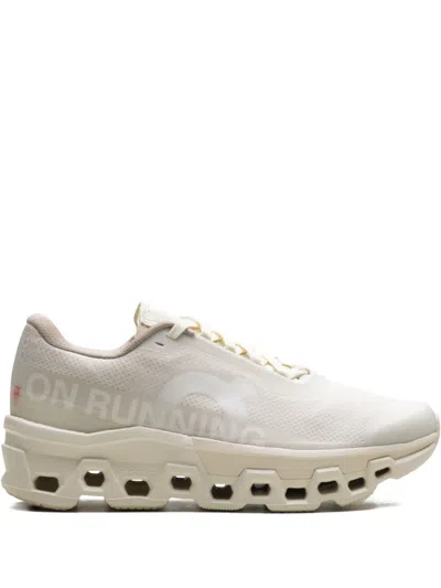 On Running Cloudmonster 2 Invincible "ivory/white" Sneakers In Neutral
